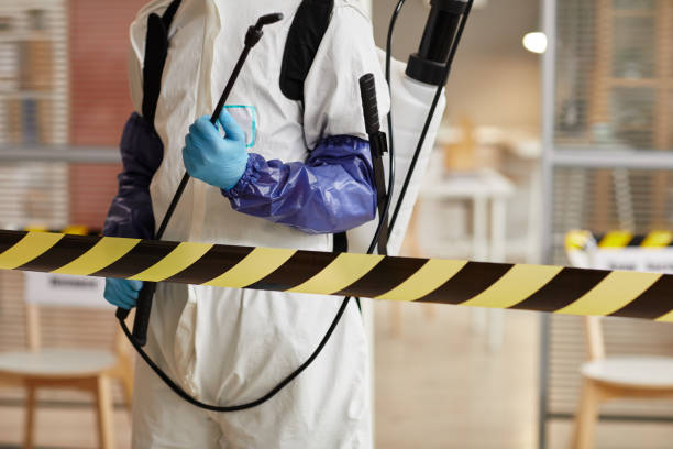Professional Blood Cleanup technician working in Lebanon, ME